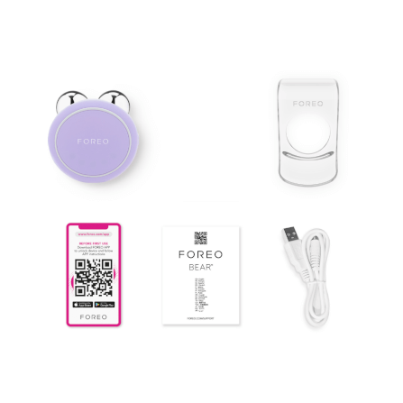 เครื่องยกกระชับเข้าถึงทุกจุด FOREO BEAR mini Lavender_3